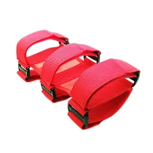 Mayitr rouge noir voiture arceau extincteur voiture support fixe voiture style pour voiture intérieur sécurité Nylon sangles