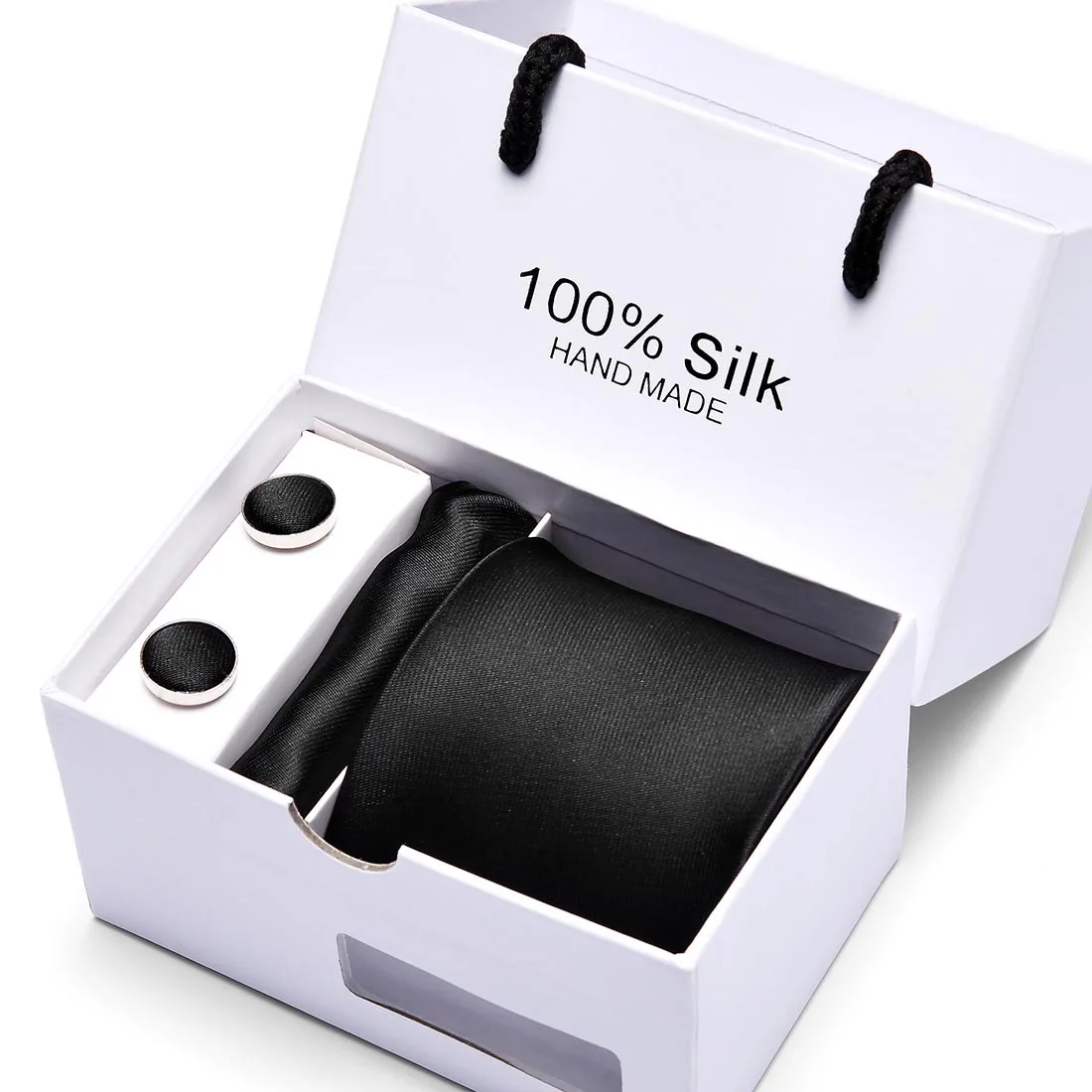 SB88 Новинка стрела 7,5 см мужские галстуки жаккардовые переплетения тощий галстук, шейный платок и запонки модный галстук набор подарки для мужчин - Цвет: SB88