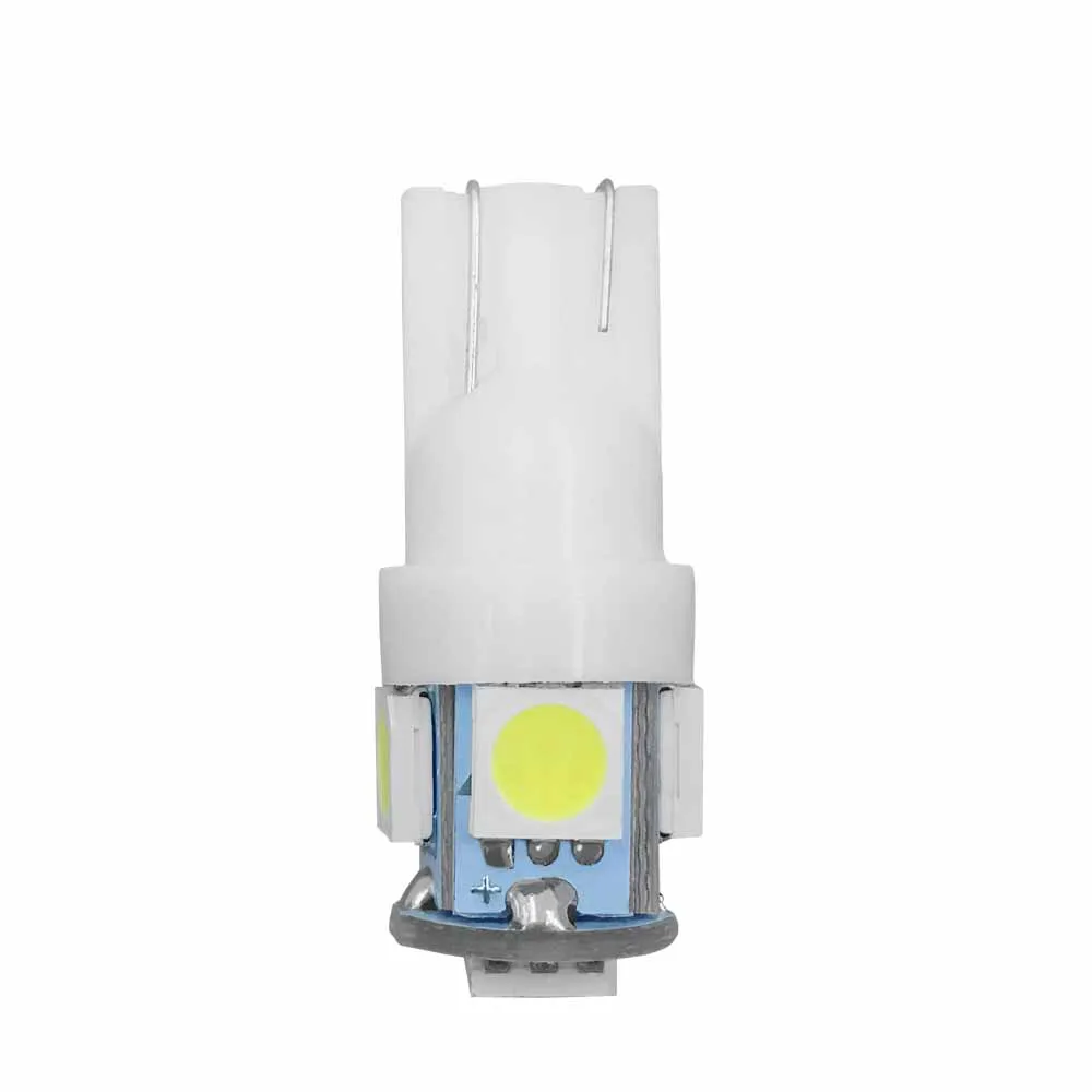 10 шт. Автомобильные светодиодные лампы T10 13 SMD5 5050 W5W 194 168|Сигнальная лампа| |