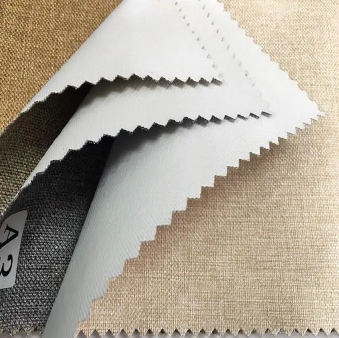 Дизайн жаккардовые двухслойные рулонные шторы с двойными кронштейнами занавески