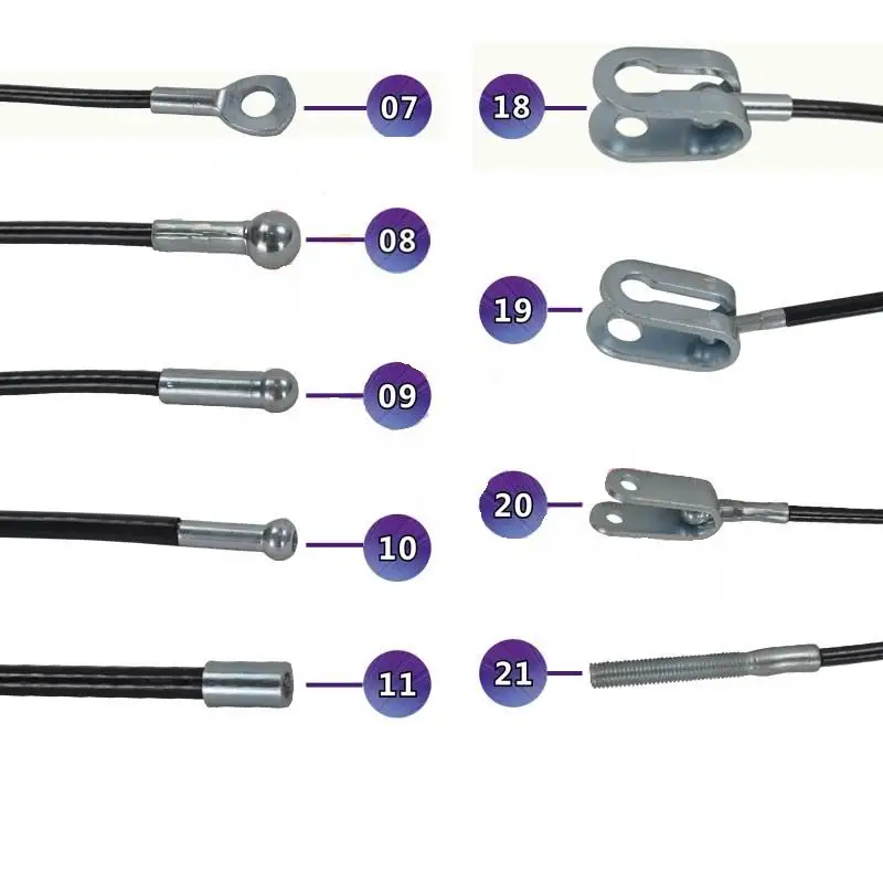 Fitness equipment accessories wirerope steel wire rope assemblies, 5mm/6mm wire and head accessories set. gym cable customize Fitness equipment accessories wirerope steel wire rope assemblies, 5mm/6mm wire and head accessories set. gym cable customize