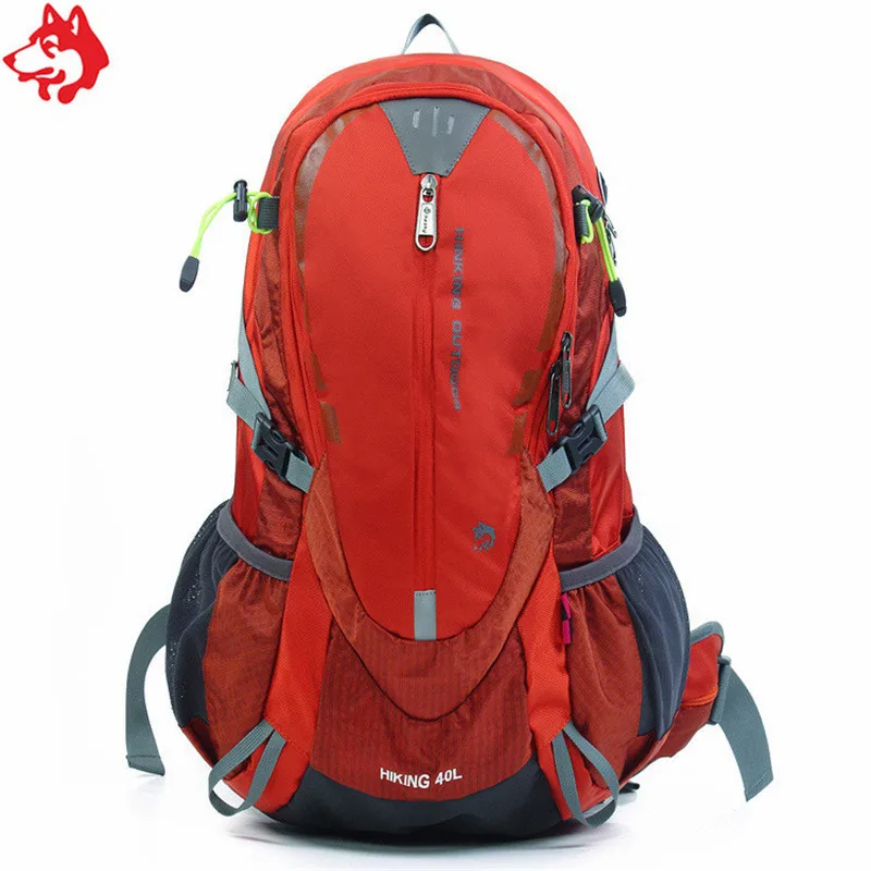 40L Men's Travel nylon outdoor sporting Backpack Bag Yellow/Blue/Green/Red leisure adventure hiking camping Backpack