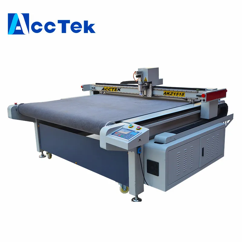 

AccTek AKZ1515 factory price Digital CNC Cutting Machine Oscillating V-cut Knife Cutting Machine price