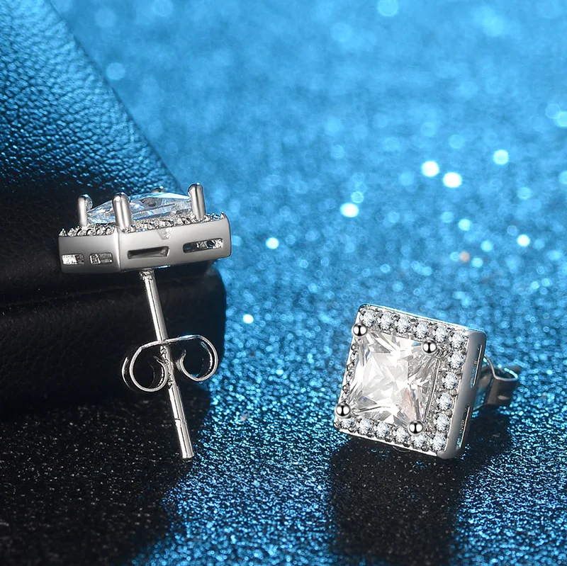stud earrings cubic zirconia jewelry  (3)