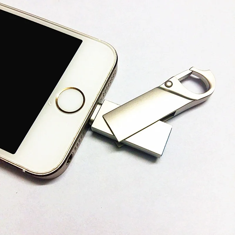 Достаточно i-Flash Drive 32 ГБ 64 ГБ Micro Usb флеш-накопитель Lightning/Otg Usb флеш-накопитель для iphone 7/6 Plus/ipad/iphone 8/x