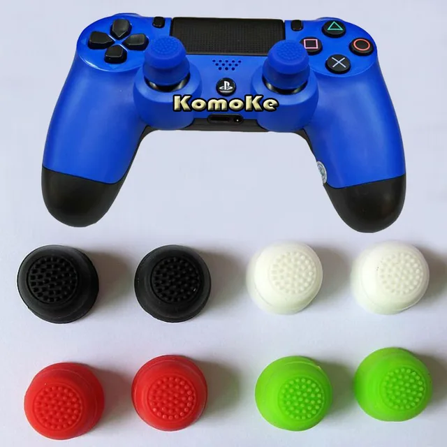 Best Price Enhanced ThumbStick Joystick Grip Caps Extra High Cover For Sony PlayStation Dualshock 3/4 PS3 PS4 Xbox 360 Controller Case