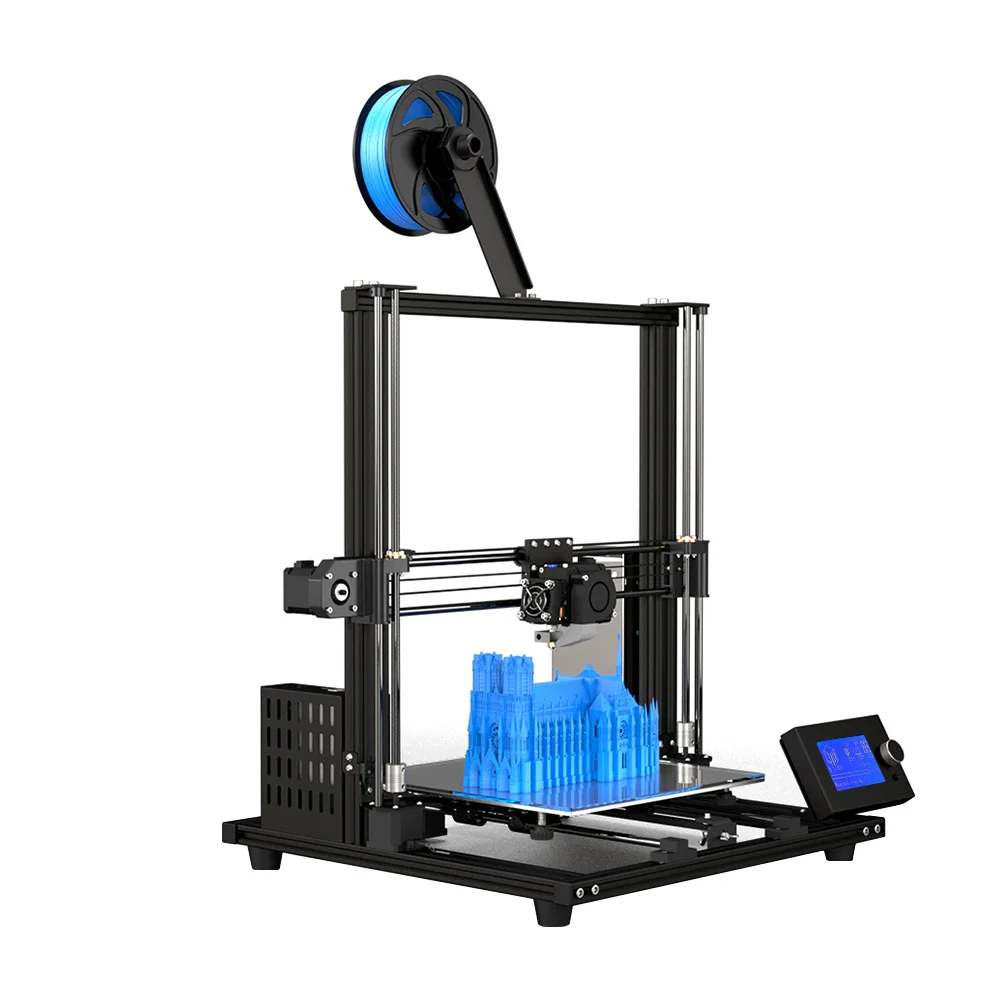 Anet A8 Plus 3d Принтер Комплект самостоятельной сборки 300*300*350 мм подвижная ЖК-панель управления защита от перегрузки по току материнская плата