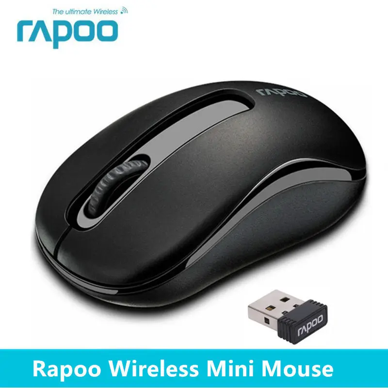 Оригинальный Rapoo 2 4G мини оптическая Беспроводной Мышь надежный 1000 Точек на дюйм