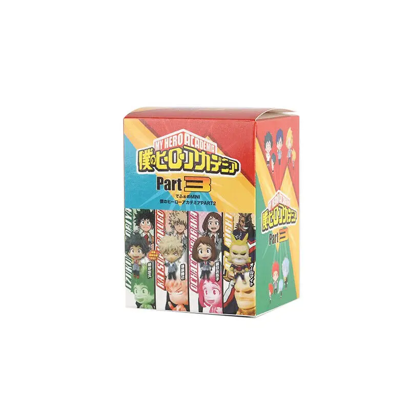 5 шт./компл. My Hero Academy Deformed Mini PVC Figure Series Part3 брелок японского аниме academic