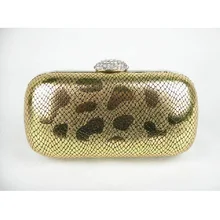 8605GO Metallic Gold Dame Fashion Brautpartei Nacht handtasche Kristall geldbörse handtasche fall box IN KOSTENLOSER VERSAND