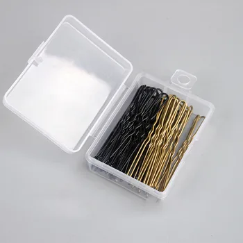 

40pcs/set Plastic U Shape Rhinestone Hair Clip For Women Lady Girl Bobby Pin Hairpins Styling Tools Hair Accessories Hot Sale
