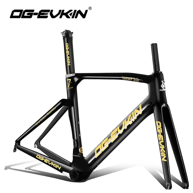 Best Offers OG-EVKIN Road Bike Frame Glossy Carbon Bicycle Frame UD Glossy BB386 48 50 52 54cm Carbon Frame Best Offers OG-EVKIN Road Bike Frame Glossy Carbon Bicycle Frame UD Glossy BB386 48 50 52 54cm Carbon Frame