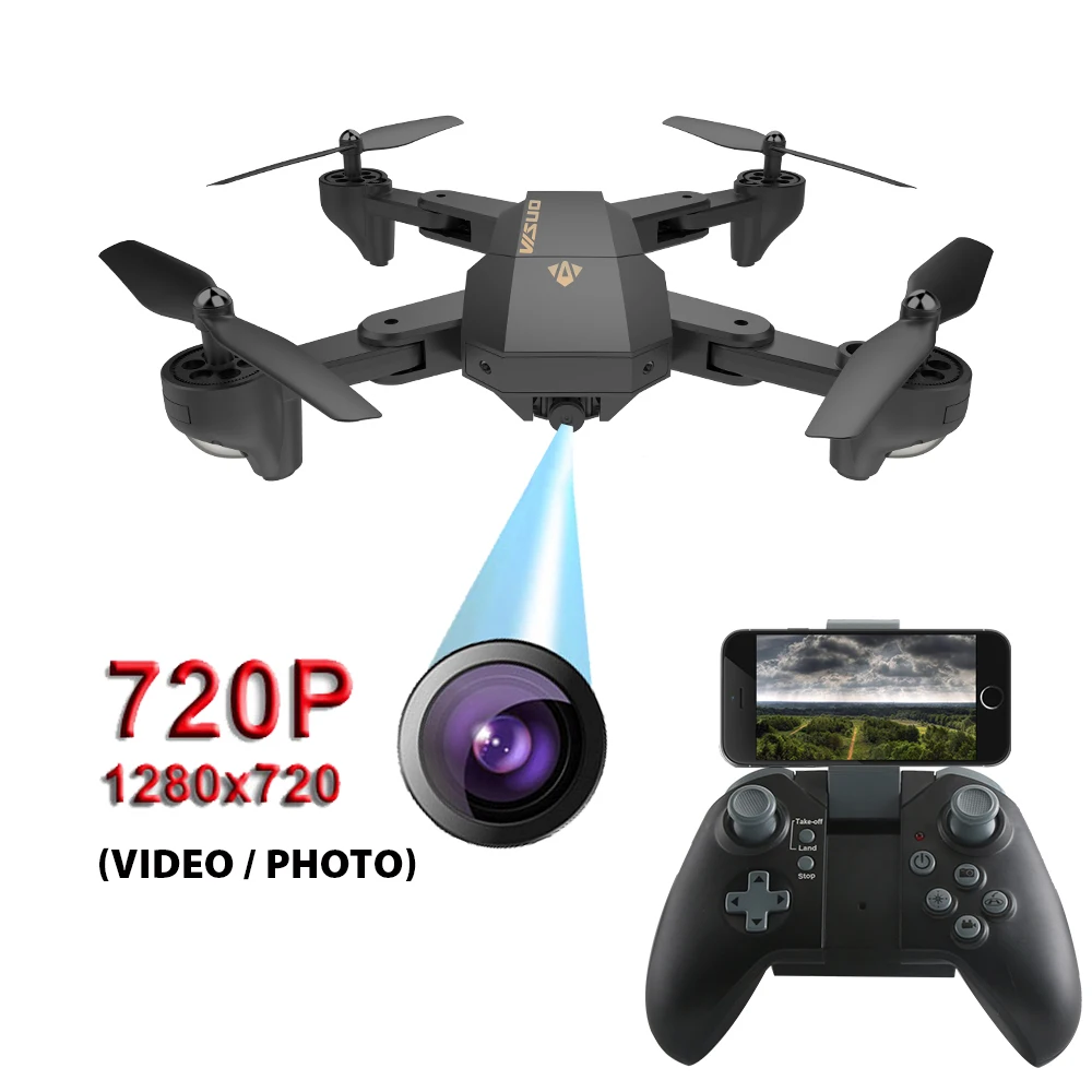 

SMRC XS809HW drone with HD wifi camera 2MP wifi Angle UAV racing Helicopter remote control fpv quadcopter aircraft photography