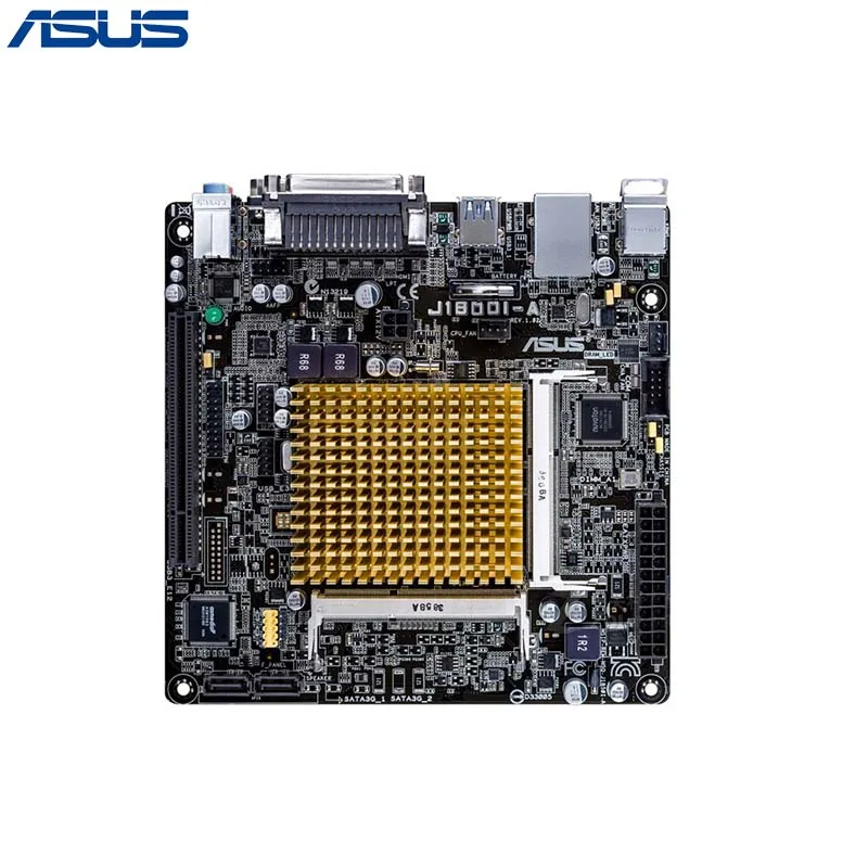 

Asus J1800I-A Desktop Motherboard Intel J1800 Chipset Onboard CPU Mini-ITX with Free Shipping