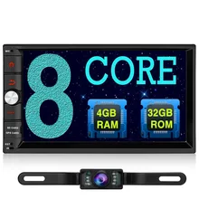 Тыква Octa Core оперативная память 4 г Встроенная 32 2 Din7 «Android 8,0 Универсальный стерео быстрая загрузка радио Wi Fi gps навигации Аудио плеер без DVD