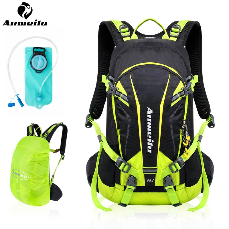 

ANMEILU 20L Hydration Backpack Waterproof Sport Camping Hiking Climbing Cycling Backpack Camelback 2L Water Bladder Bag