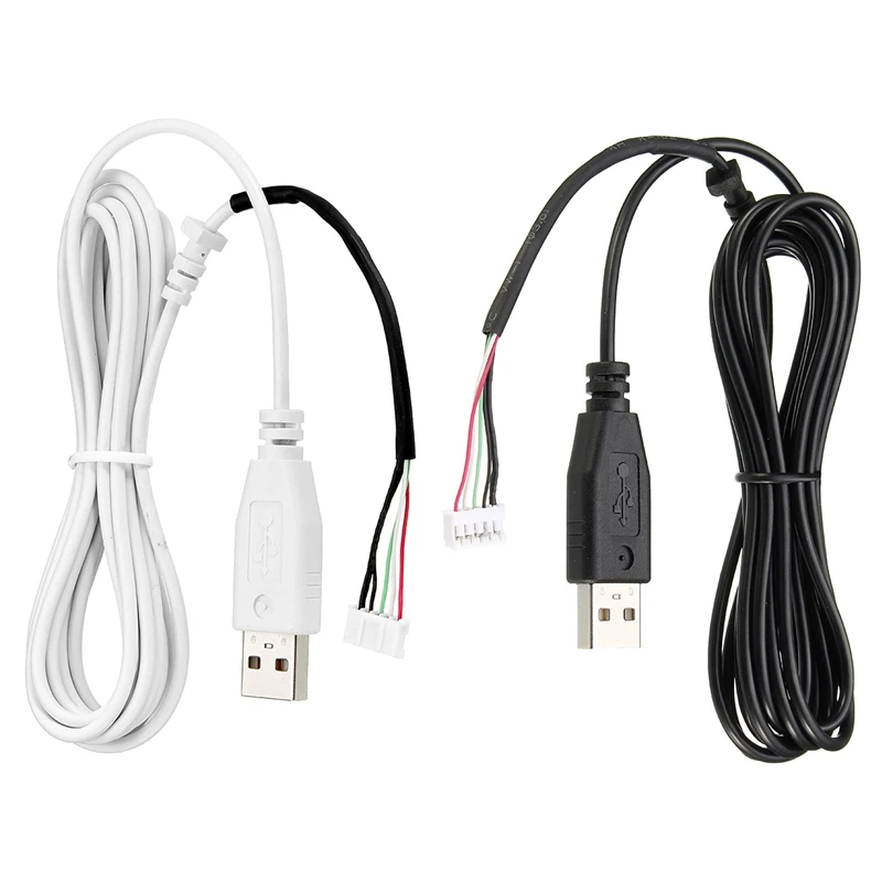 220 см игровая мышь USB кабель для мыши сменный провод для razer DeathAdder белый/черный кабель