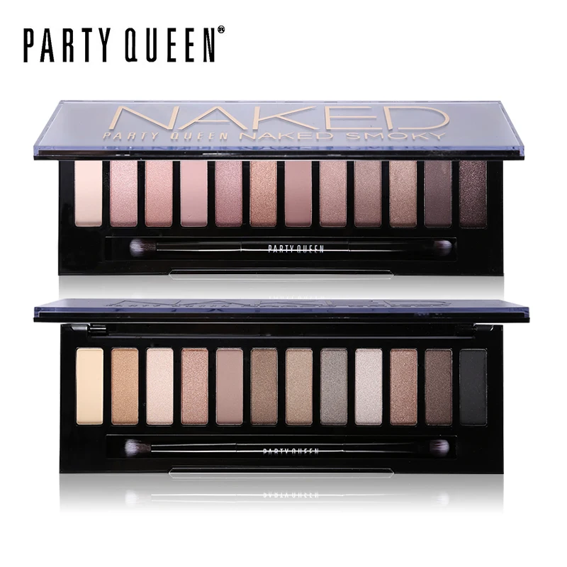 Party Queen 12 Colors Shimmer Matte Naked font b Eye b font font b Shadow b