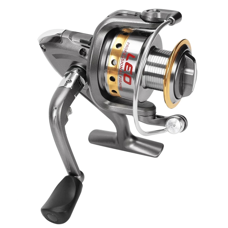 ليو صيد قضيب كومبو كيت الغزل الصيد بكرة والعتاد القطب مجموعة تلسكوبي الصيد رود بكرة مع 100 متر الصيد خط السحر السنانير