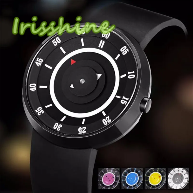 

Irisshine A007 men Watches Fashion Men's Luxury Concept Stainless Steel Analog Quartz Sport Wrist Watch