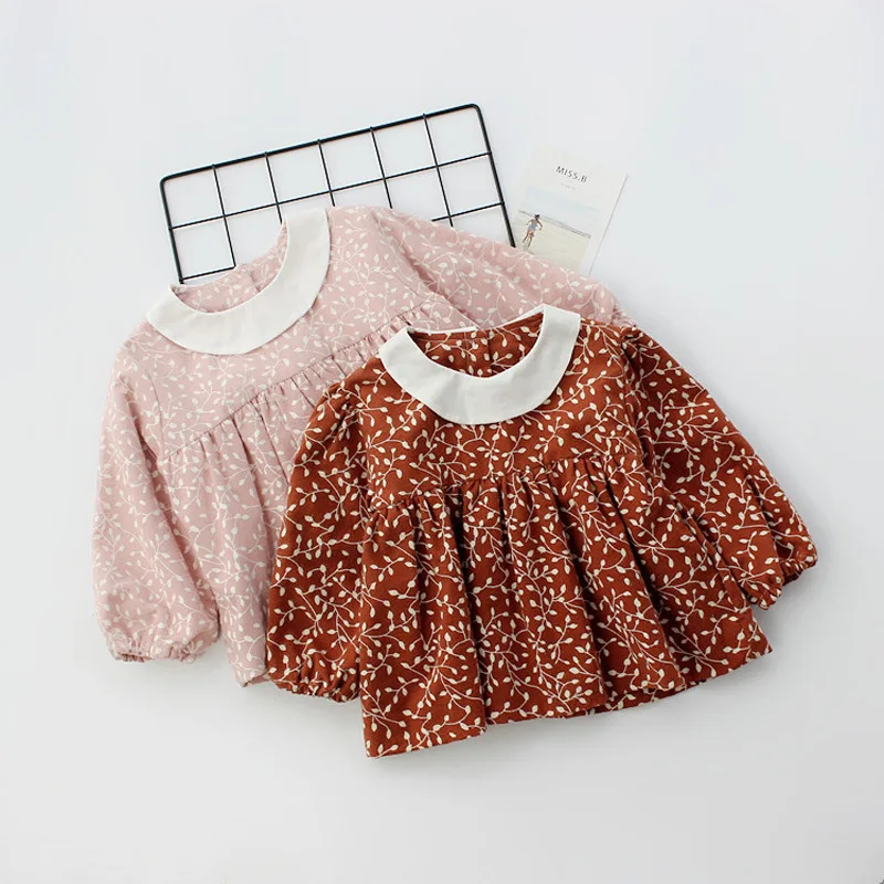 

2018 Limited Real Print Cotton Casual Full Regular Vestido Infantil Baby Dress Baby Dress Autumn 0-3 Years Old Girl Long Sleeve