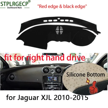 

for Jaguar XJL XJ 2010-2016 right hand drive Double layer Dash Mat Dashmat Dashboard Cover Sun Shade Dash Board Cover Carpet