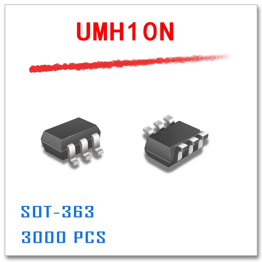 Высокое качество UMH10N SOT363 3000 шт SOT 363 PUMH10|transistor| |