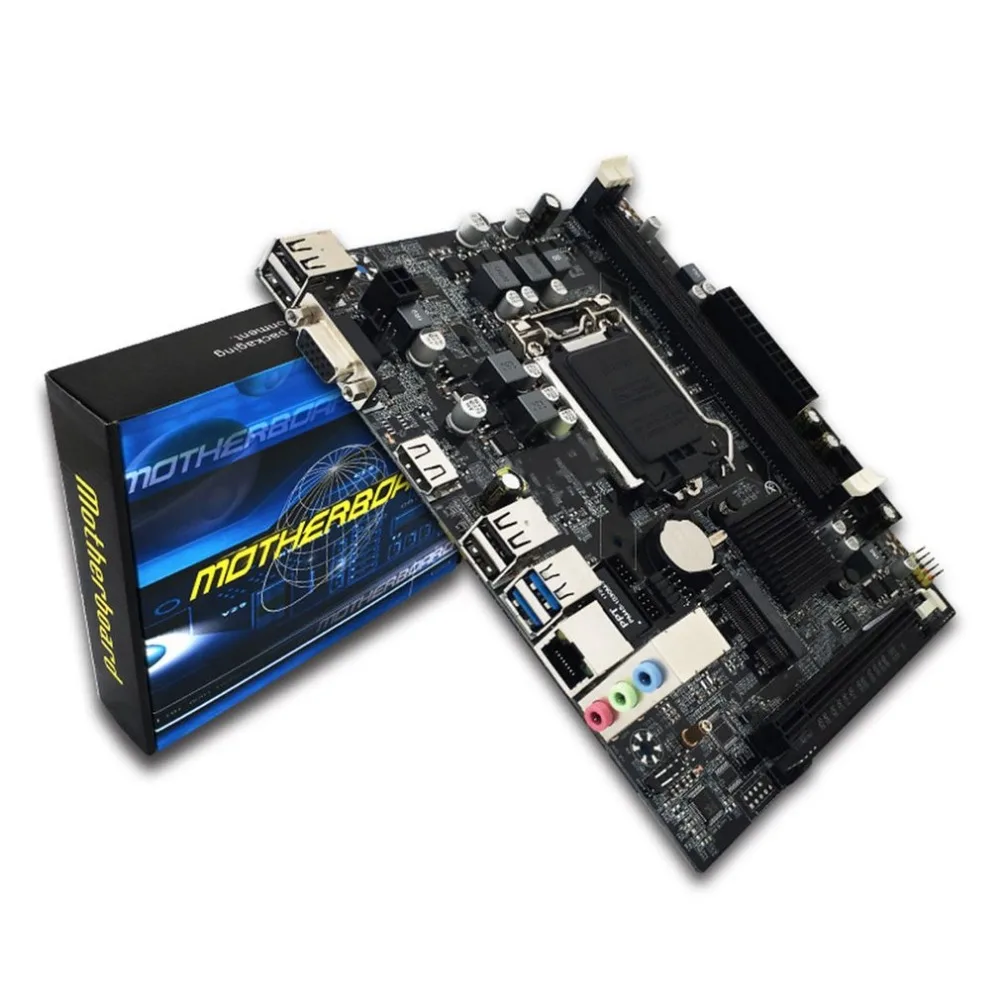 

High Quality H110 Desktop PC Board Motherboard LGA1151 Support 16 Graphics Card DDR3 Upgrade USB3.0 VGA System Main Board