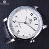 Forsining Men Business Classic Simple Design Calendar Display White Dial Male Wrist Watches Men Automatic Watch Top Brand Luxury ► Photo 2/6