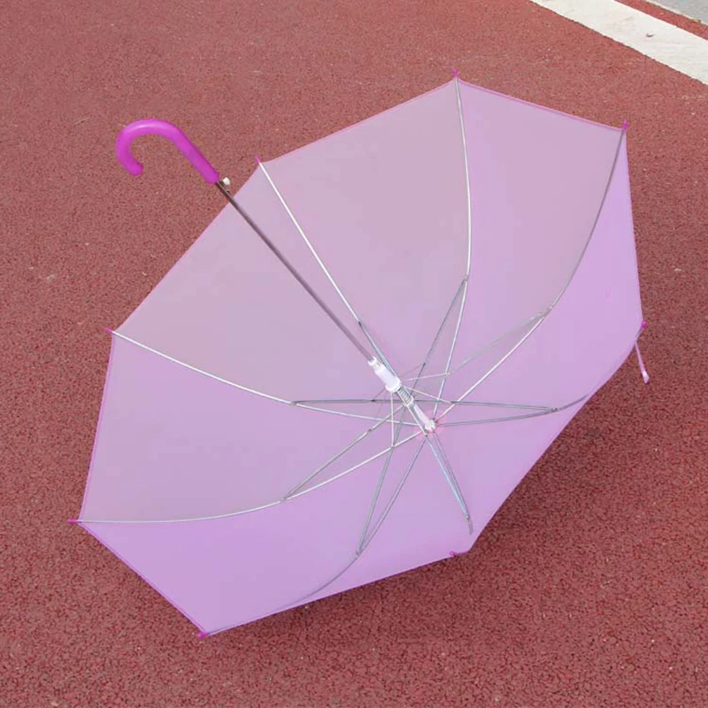 Автоматический детский зонтик, меняющий цвет, солнцезащитный козырек, УФ, прозрачный зонтик от дождя для женщин и детей, садовый зонт, идеи подарка 50KO097
