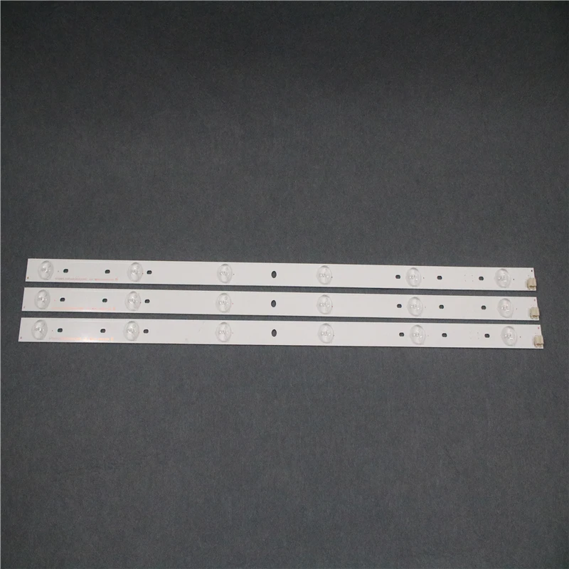 

Kit 3 PCS 6LEDs 627mm LED backlight strip for Toshiba 32"TV SVT320AF5 32P1300 32P1400 32P1400VT 32P1400VE 32P1400D 32P2400VT