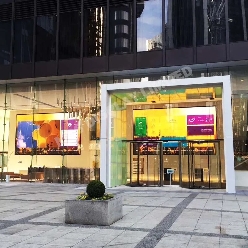 transparent LED display