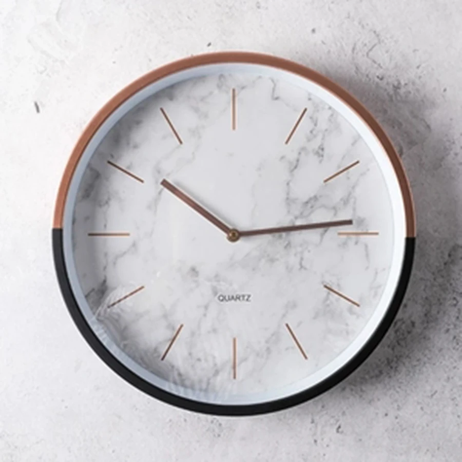 

Minimalist Nordic Wall Clock Creative Silent Living Room Decoration Wall Clock Modern Design Ev Saatleri Kitchen Wall Clock 4C94