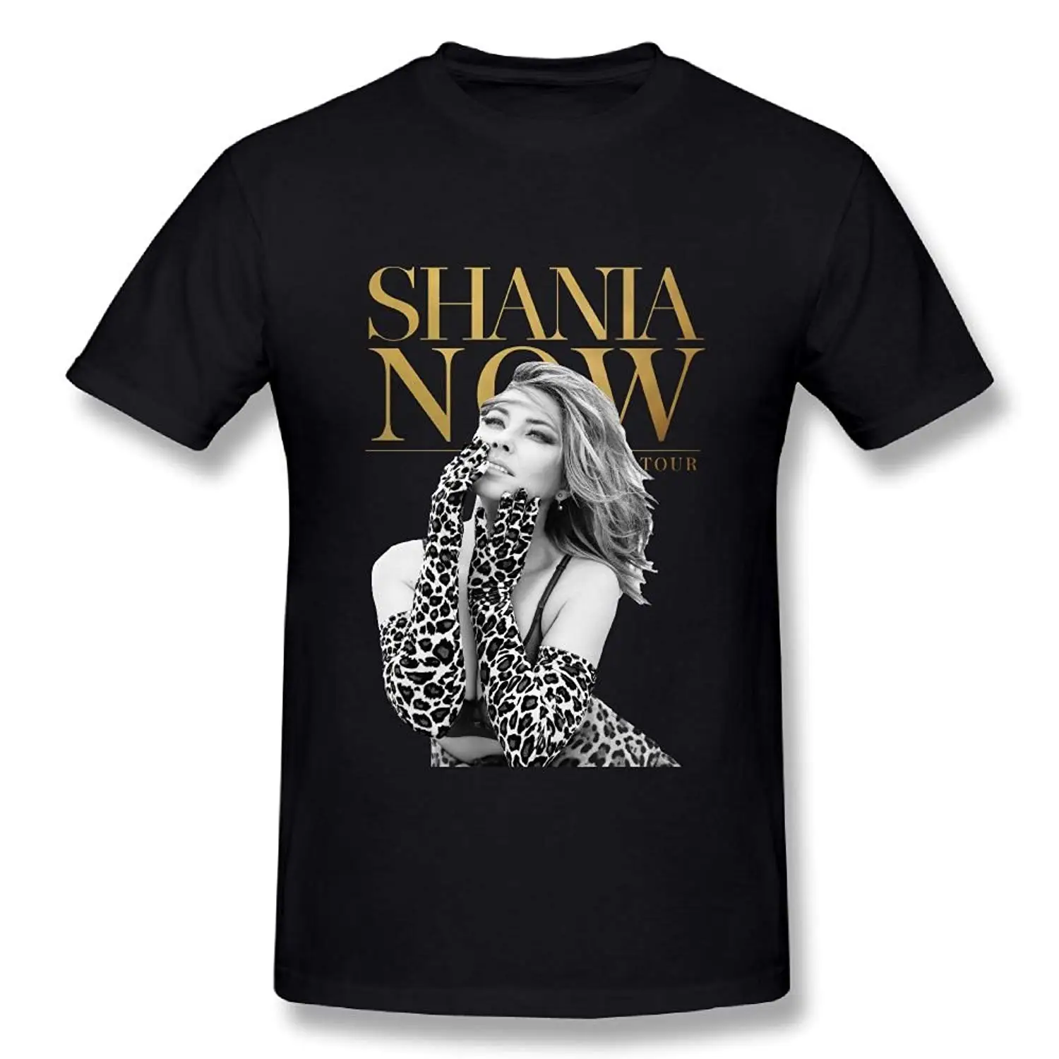 Loyd D Для Мужчин's Повседневное Shania Twain теперь футболка черный 2018 Мода|Футболки| |