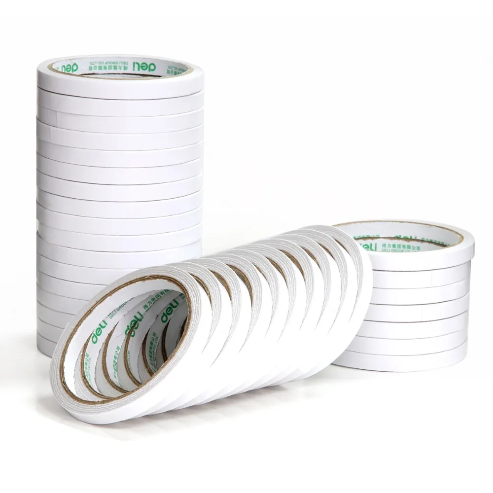 

deli 30400 double-sided tape 9mm Wholesale and Retail 32pcs/lot