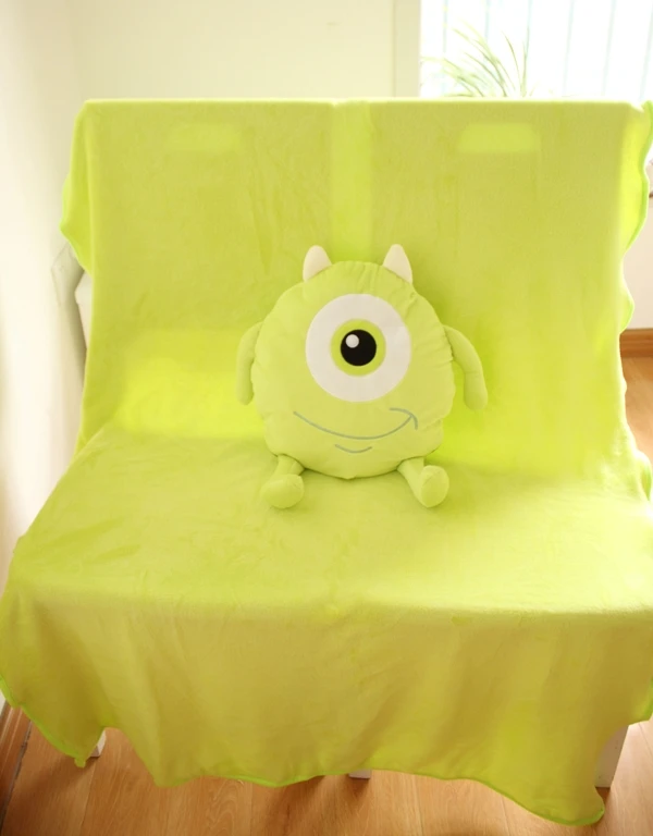 Плюшевое одеяло IVYYE Sulley Monster Mike аниме плюшевые аксессуары Плюшевая Кукла Мягкие