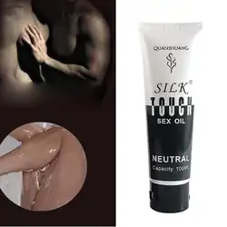 Шелковое прикосновение к вагине, анальная смазка для тела, масло для сексуального массажа, интимная смазка для пары, продукт для взрослых