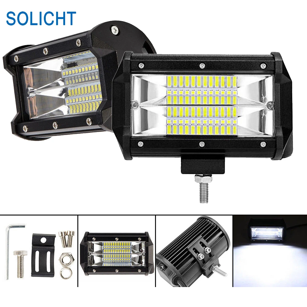 27W LED Arbeitsscheinwerfer Offroad Scheinwerfer Offroad Zusatzscheinwerfer SUV