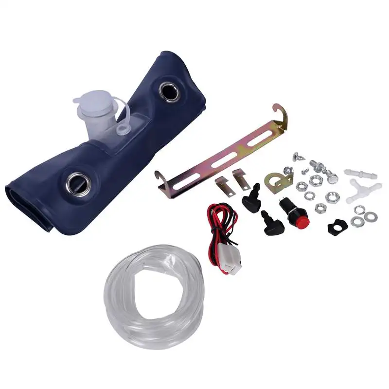 12volt Universal Windscreen Washer Pump With Bottle Bag Kit For Classic