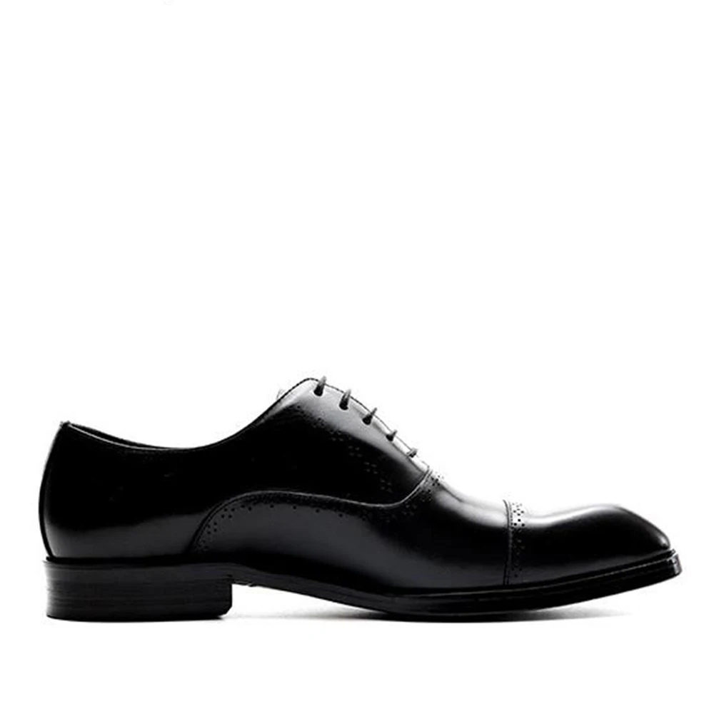 Sipriks/мужские туфли-оксфорды из бордовой кожи; классическая мужская церковная обувь; деловые туфли-смокинги с квадратным носком; обувь с перфорацией типа «броги»