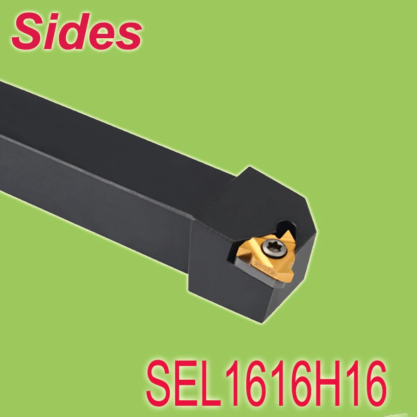 

Free Shiping SEL1616H16 16*16*100 External Threading Turning Lathe Bar Tool Holder Left Hand Holder