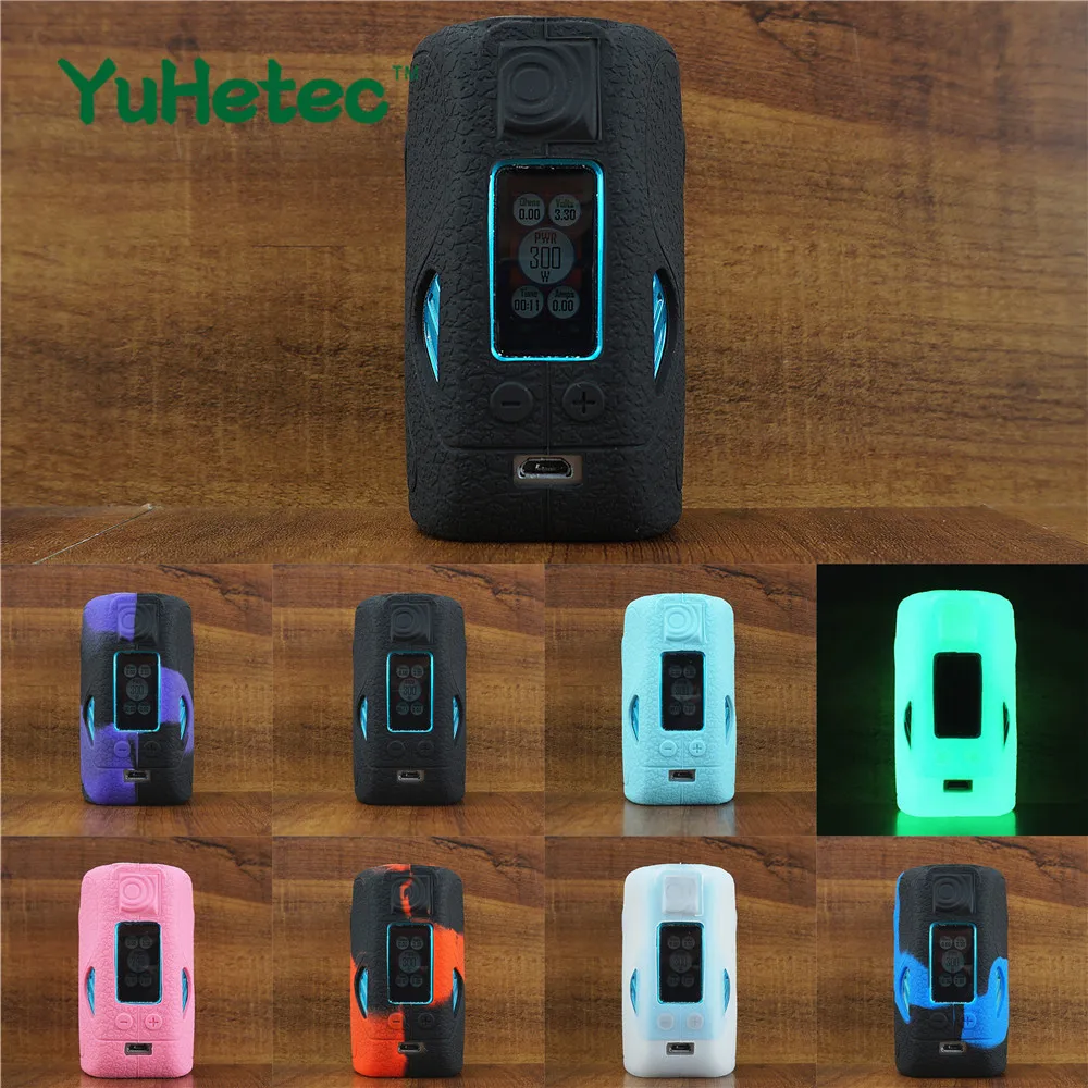 

1PCS YEHETEC Silicone Protective Gel Skin Case Cover for WISMEC Reuleaux Tinker TC MOD 300W