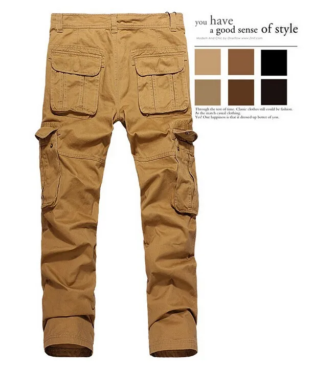 famous brand cotton khaki casual men 