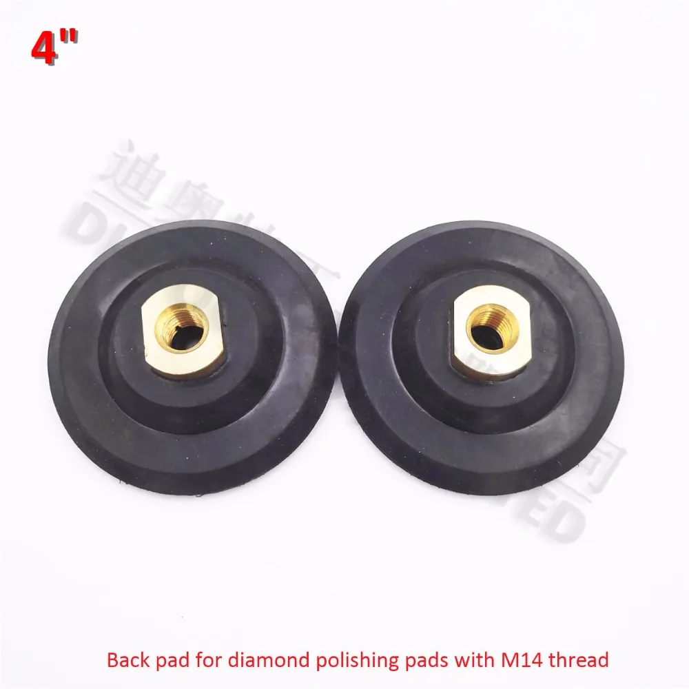 DIATOOL 2pcs 4inch Flexible Rubber backer pads for polishing pads sanding discs 5/8-11 Thread, 100mm back pad 2pcs 2m 3m 4m car interior led decor lamp el wiring neon strip for auto diy flexible ambient light usb party atmosphere diode