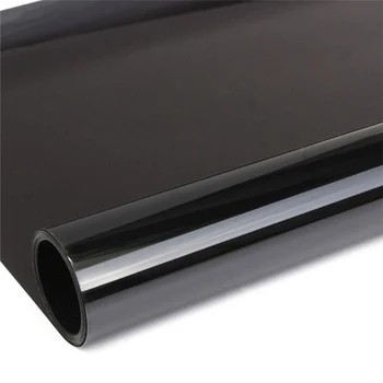 

50cm x 6m Car Window Film Window Tint Film Black Glass VLT 50% Roll 2 PLY Auto Car Glass Solar Protection