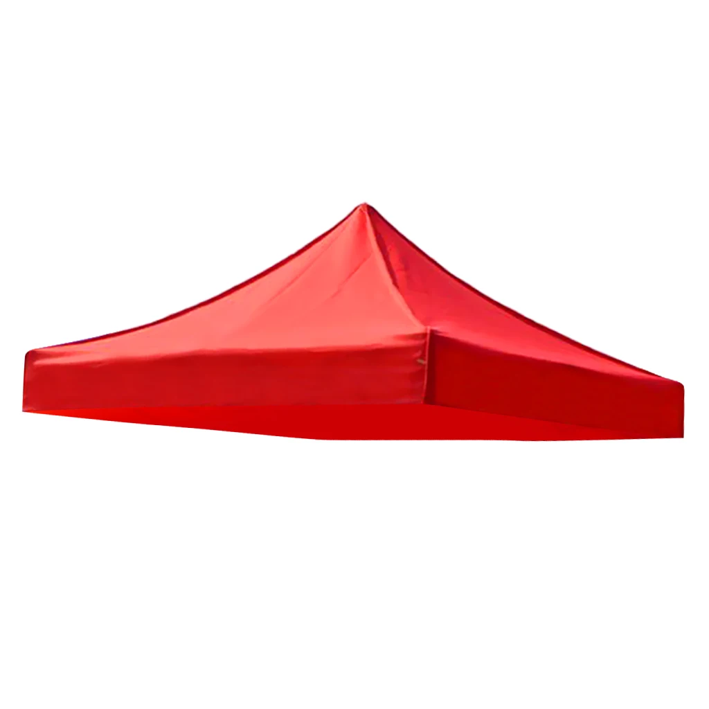 Replacement Oxford Camping Tent Top Cover Canopy Awning Top Cover Outdoors Rain Waterproof UV Protection 4 Corners Tarp 