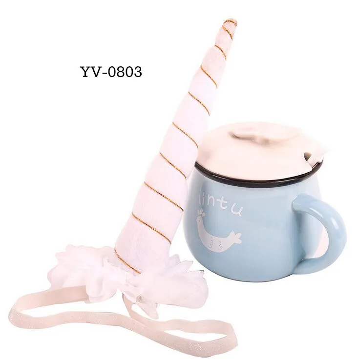 unicorn horns elastic headband2