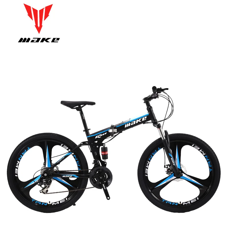 Perfect Make steel fouldable frame, mountain bike 26 alloy wheel, 24 speed SHIMANO MTB 2