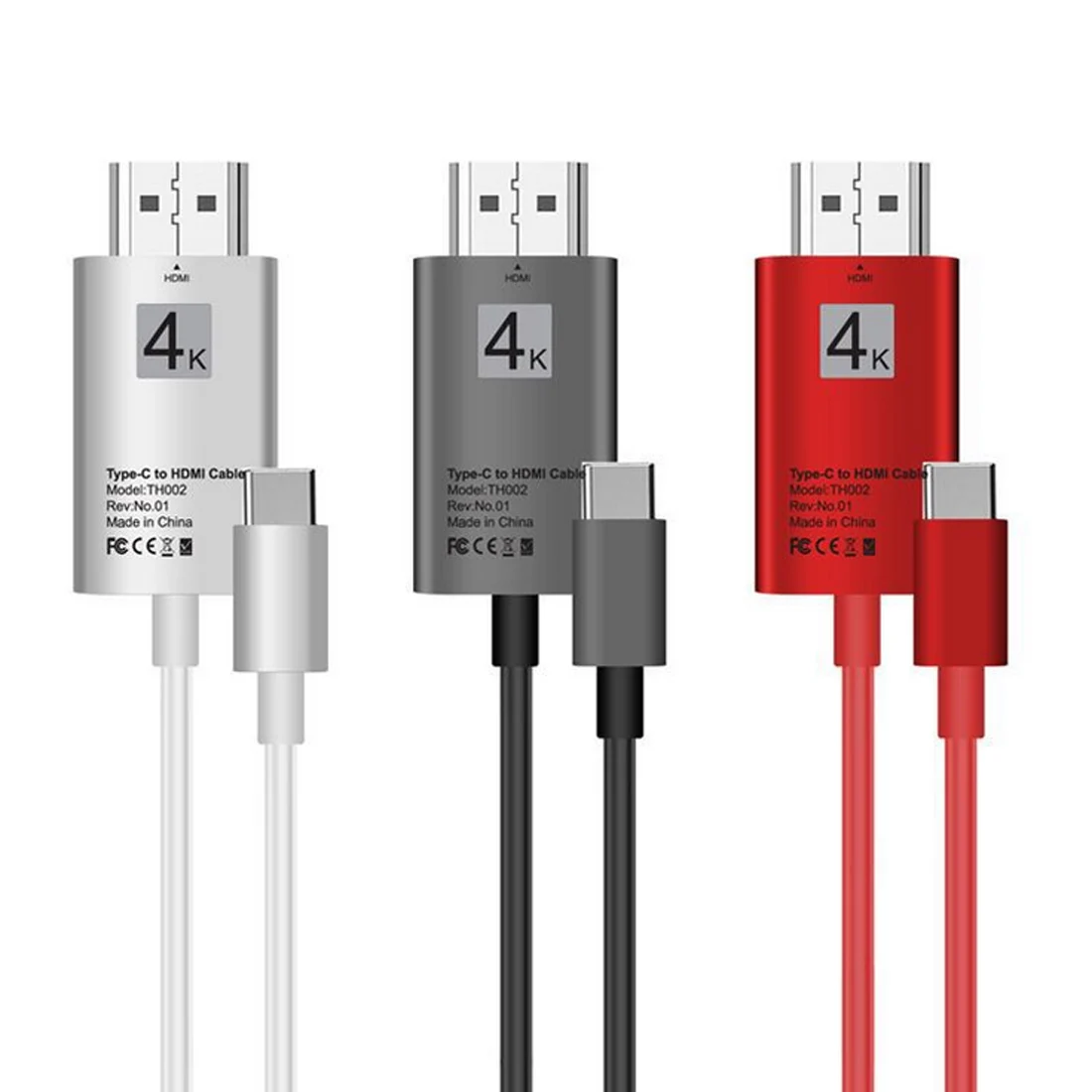 USB C كابل Hdmi نوع C إلى HDMI الصاعقة 3 ل ماك بوك سامسونج غالاكسي S9/S8/ملاحظة 9 هواوي P20 برو USB-C محول HDMI