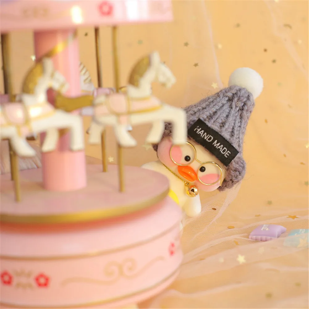 8cm-Kawaii-LaLafanfan-Cafe-Duck-Pendant-Keychain-Cartoon-Cute-Duck-Car-Decor-Animal-Dolls-Girl-Toys